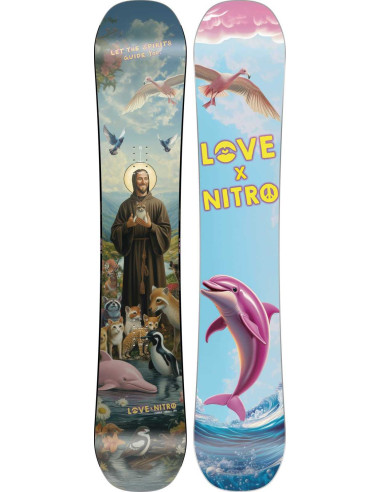 Snowboard Nitro CHEAP THRILLS X LOVE...
