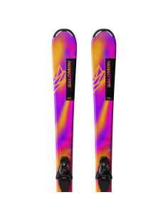 Lyže Salomon LUX Jr M + L6...