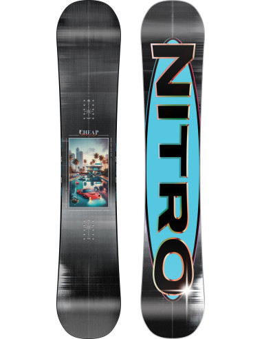 Snowboard Nitro CHEAP THRILLS WIDE 25/26