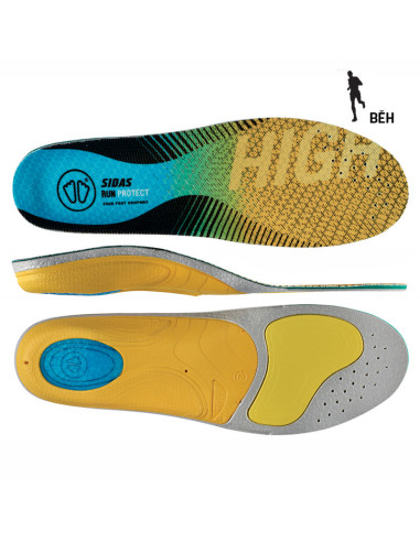 Vložky do bot Sidas Run 3Feet Protect...